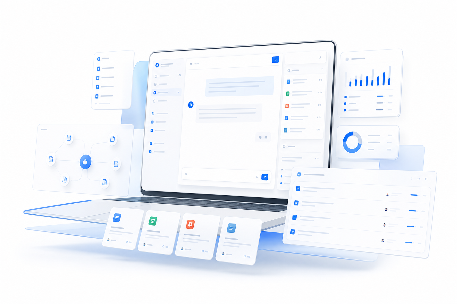 Présentation sobre de Cortex, plateforme de connaissance développée par Nyroh
